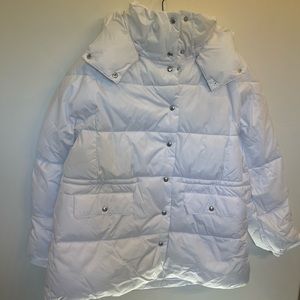 JCrew Signature Puffer - White - XL